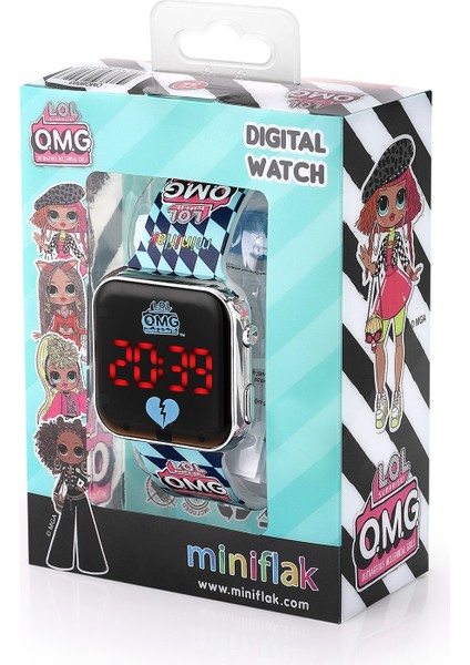Lol Surprise! Omg Lisanslı OMG8002 Sarı Square LED Çocuk Saati modelleri