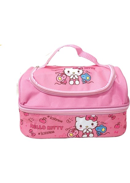 Çizgi Film Çift Katmanlı Öğle Yemeği Çantası (Yurt Dışından)