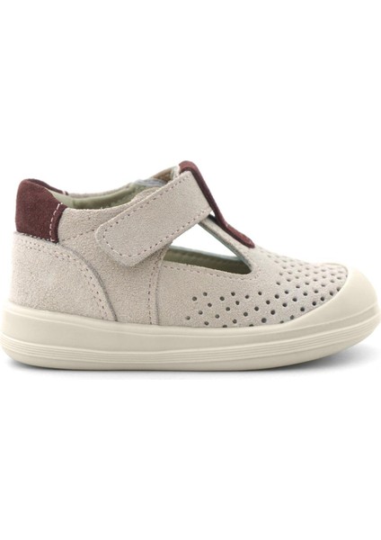 Shaun Hakiki Deri Lila Mor Cırtlı Anatomik Bebek Sandalet modelleri