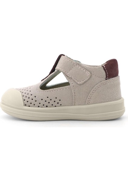 Shaun Hakiki Deri Lila Mor Cırtlı Anatomik Bebek Sandalet indirimleri