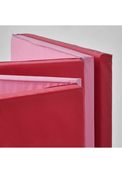 Plufsıg Jimnastik Minderi 78X185 cm Pembe Kırmızı Katlanır Kaymaz Dayanıklı Jimnastik Minderi fiyatları