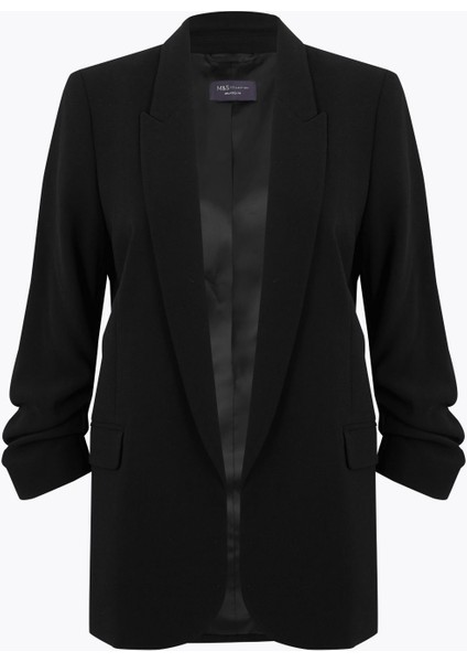 Relaxed Fit Büzgü Detaylı Blazer Ceket indirimleri