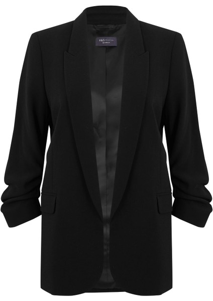 Relaxed Fit Büzgü Detaylı Blazer Ceket fırsatları