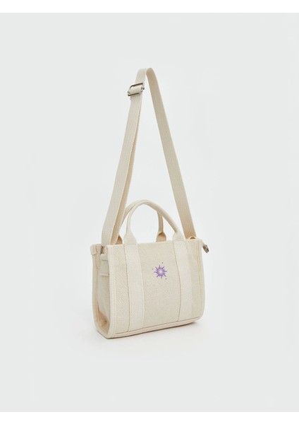Lcw Accessorıes Ekru Çıkarılabilir Askılı Kız Çocuk Omuz Çantası