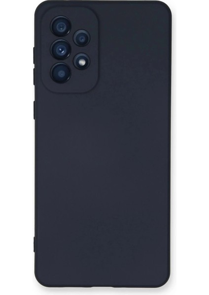 Samsung Galaxy A33 5g Kılıf Nano Içi Kadife Silikon - Lacivert