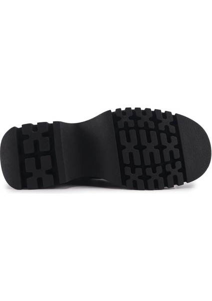 INT1223K033-KRK Bayan Deri Kürklü Bot 101482594/SIYAH 38 - Siyah fırsatları