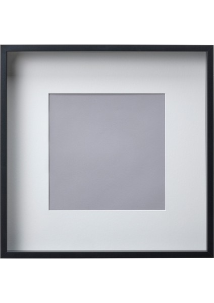 Sannahed Çerçeve 50X50 cm Siyah Minimalist Cam Korumalı Duvar ve Masa Çerçevesi