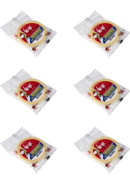 Çift Taraflı Bant, 6 Adet, 18 mm x 25 M, Şeffaf, Iz Bırakmaz fiyatları