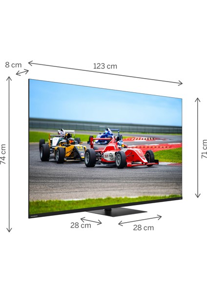 55QG7C14 55” 139 Ekran Uydu Alıcılı 4K Ultra HD Google Smart QLED Pro TV fiyatları