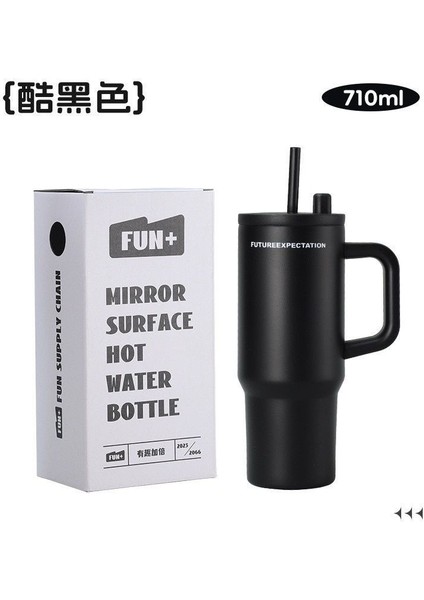 316 Paslanmaz Çelik Yalıtım Kabı Büyük Kapasiteli Araba Su Kabı Pipetli Dak Sapı (Yurt Dışından)