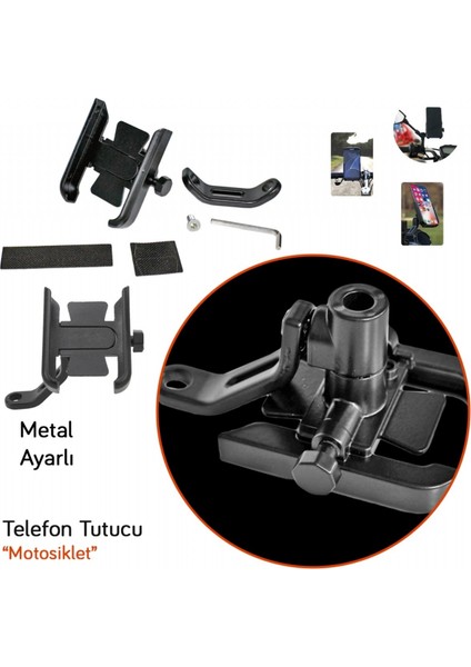 Telefon Tutucu Motosiklet Metal Ayarlı BR5901978 fiyatları