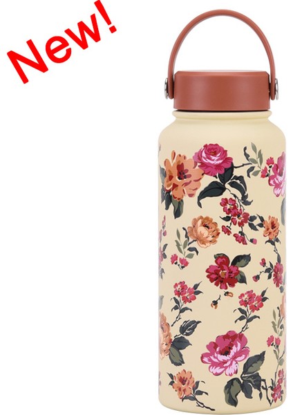 1l Yalıtımlı Dak Büyük Kapasiteli Geniş Ağızlı Taşınabilir Vakumlu Spor Su Isıtıcısı Açık Baskı Su Dağı Kadın (Yurt Dışından)