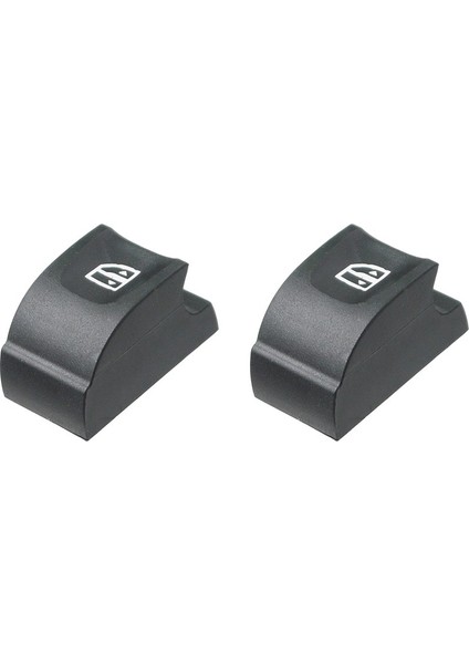 Renault Scenic, Laguna, Fluence, Latitude için Geniş Ayaklı Cam Açma Düğme Kapağı - 2 Adet