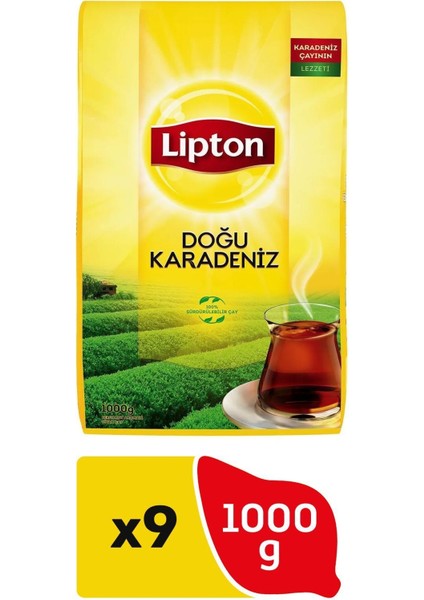 Çay Doğu Karadeniz 1000 gr x 9 Adet