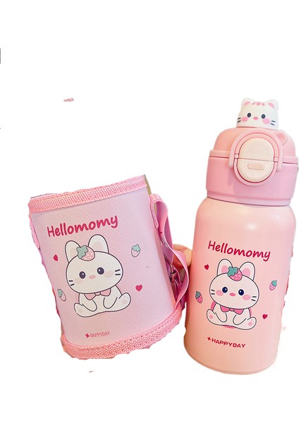 Çizgi Film Çift Içecek Büyük Kapasiteli Portatif Öğrenci Yalıtım Su Isıtıcısı (Yurt Dışından)