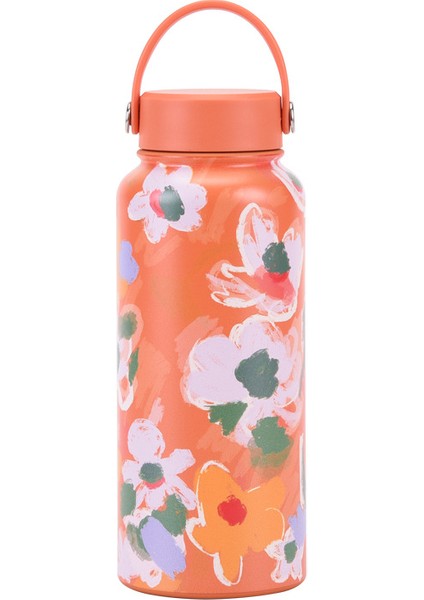 1l Yalıtımlı Dak Büyük Kapasiteli Geniş Ağızlı Taşınabilir Vakumlu Spor Su Isıtıcısı Açık Baskı Su Dağı Kadın (Yurt Dışından)