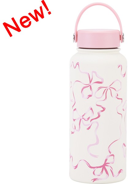 1l Yalıtımlı Dak Büyük Kapasiteli Geniş Ağızlı Taşınabilir Vakumlu Spor Su Isıtıcısı Açık Baskı Su Dağı Kadın (Yurt Dışından)