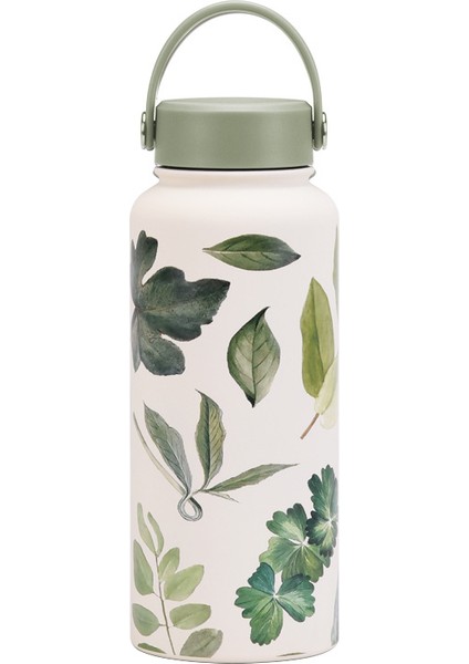 1l Yalıtımlı Dak Büyük Kapasiteli Geniş Ağızlı Taşınabilir Vakumlu Spor Su Isıtıcısı Açık Baskı Su Dağı Kadın (Yurt Dışından)