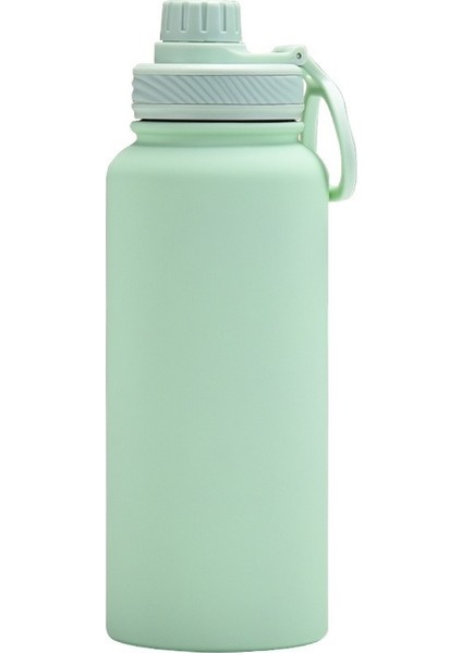 Büyük Kapasiteli 1l Spor Su Şişesi Paslanmaz Çelik Amerikan Geniş Ağızlı Yalıtım Kabı Taşınabilir Açık Su Dağı Özelleştirilmiş (Yurt Dışından)