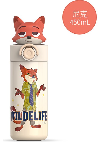 Stitch Bebek Pop Kapak Yalıtım Kabı Çocuklar 316 Paslanmaz Çelik Saman Dak Öğrenciler Sevimli Taşınabilir Su Şişesi (Yurt Dışından)