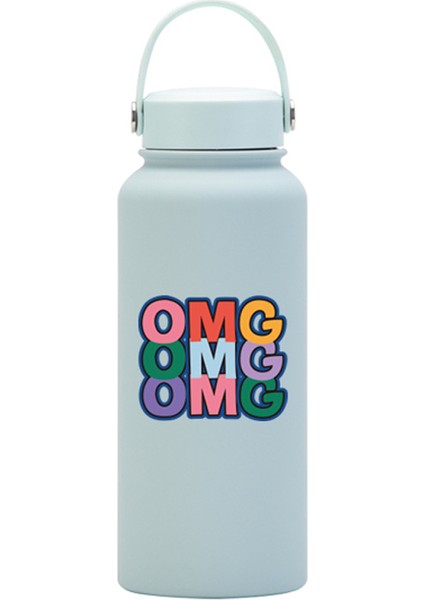 1l Yalıtımlı Dak Büyük Kapasiteli Geniş Ağızlı Taşınabilir Vakumlu Spor Su Isıtıcısı Açık Baskı Su Dağı Kadın (Yurt Dışından)