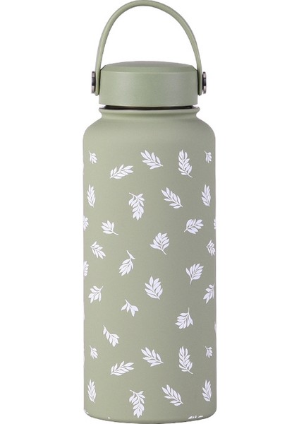 1l Yalıtımlı Dak Büyük Kapasiteli Geniş Ağızlı Taşınabilir Vakumlu Spor Su Isıtıcısı Açık Baskı Su Dağı Kadın (Yurt Dışından)