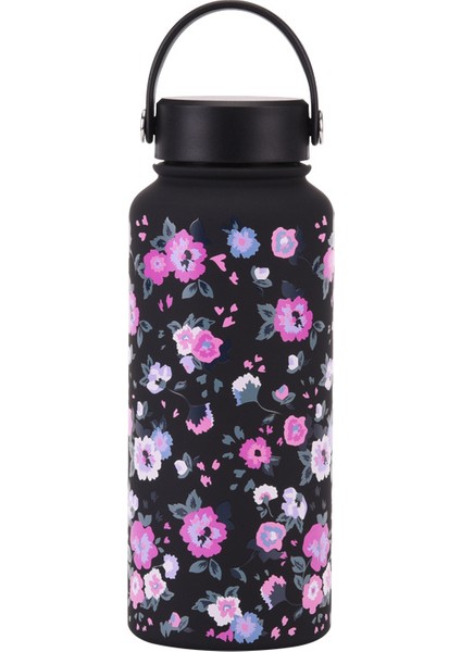 1l Yalıtımlı Dak Büyük Kapasiteli Geniş Ağızlı Taşınabilir Vakumlu Spor Su Isıtıcısı Açık Baskı Su Dağı Kadın (Yurt Dışından)