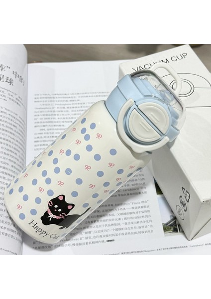 Isı Yalıtım Kabı Çocuklar Çift Içme Dağı Kızlar Yüksek Değerli Su Dağı Büyük Kapasiteli Çocuk Isı Yalıtım Kabı Spor Su Şişesi Emme Tüpü (Yurt Dışından)