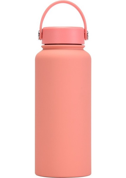 Büyük Kapasiteli 1l Spor Su Şişesi Paslanmaz Çelik Amerikan Geniş Ağızlı Yalıtım Kabı Taşınabilir Açık Su Dağı Özelleştirilmiş (Yurt Dışından)