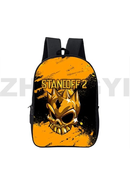 Canvas Anime Standoff 2 Mochilas 3D Karikatür Baskı Bookbag 16 Inç Koleji Genç Yüksek Street Okul Çantaları Büyük Dizüstü Daypackcolor: STANDOFF321/BOYUT: 42 x 29 x 16 cm (Yurt Dışından)