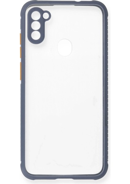 Samsung Galaxy A11 Kılıf Miami Şeffaf Silikon - Gri fiyatları