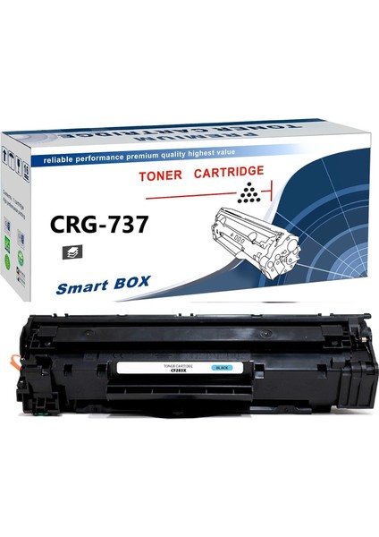 I-Sensys LBP-151DW/MF-211 Canon I-Sensys MF-212W Uyumlu CRG737 Muadil Toner CRG-737 modelleri