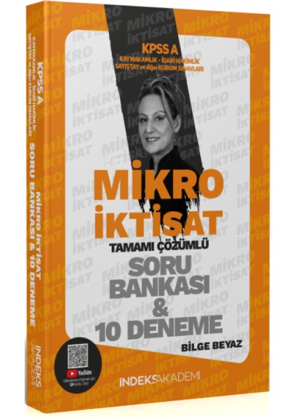 Indeks Akademi Yayıncılık 2025 Kpss A Grubu Mikro Iktisat Soru Bankası ve 10 Deneme Çözümlü – Bilge Beyaz