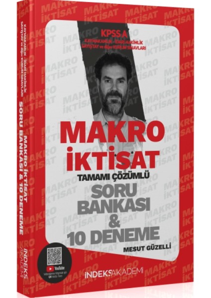 Indeks Akademi Yayıncılık 2025 Kpss A Grubu Makro Iktisat Soru Bankası ve 10 Deneme Çözümlü – Mesut Güzelli