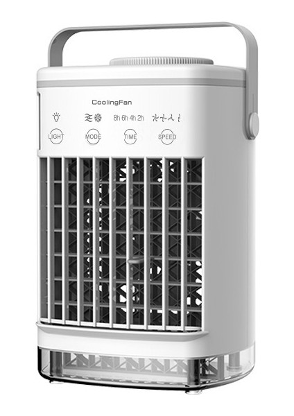 Mini Masaüstüsprey Soğutma Fanı Usb-Beyaz (Yurt Dışından)