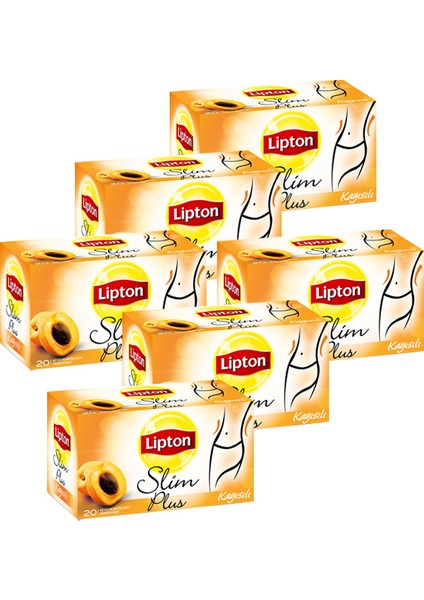 Bitki Çayı Form Plus Kayısılı Bardak Poşet 20 Li 40 Gr x 6 Adet