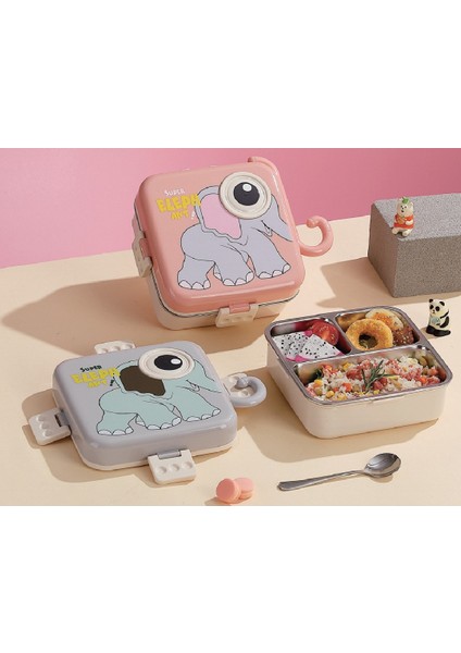 Çelik Bslenme Kabı 1190ML P-1741