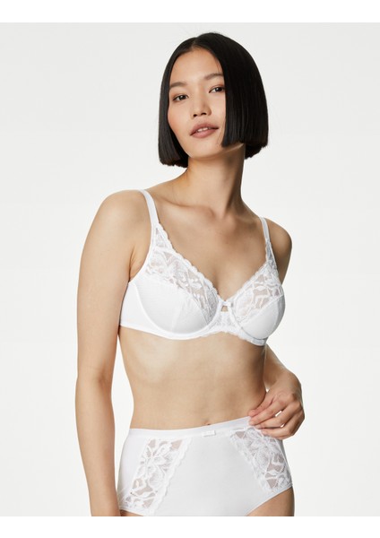 Dantel Detaylı Full Cup Sütyen