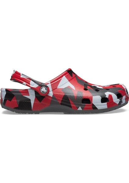 Geo Camo Clog Unisex Terlik 211009