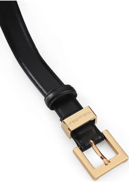 Williampolo Hakiki Deri Gold Toka Kadın Kemer fırsatları