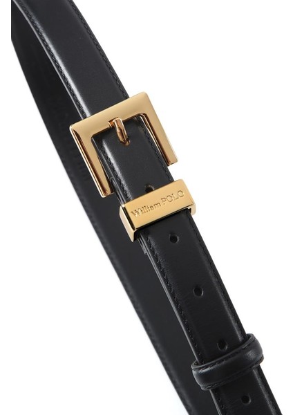 Williampolo Hakiki Deri Gold Toka Kadın Kemer indirimleri