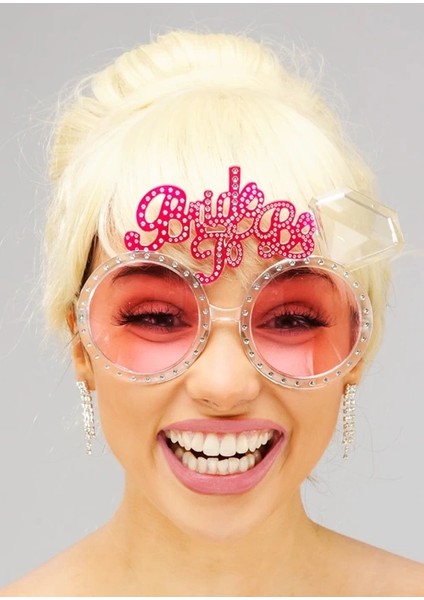 Bfs Bride To Be Bekarlığa Veda Partisi Gözlüğü Pembe Renk fiyatları