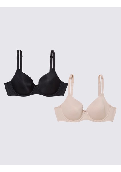 2'li Full Cup T-Shirt Sütyeni Seti