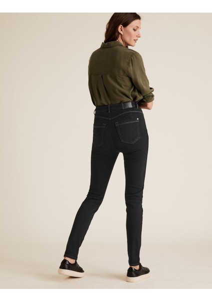 Skinny Fit Yüksek Bel Magic Jean Pantolon modelleri
