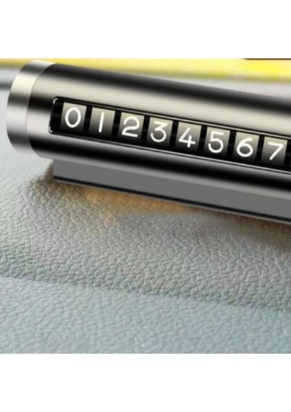 Çevirmeli Ayarlı Torpido Üstü Silindir Numaratör Pratik Numaratör Araç Numaratörü Universal Telefon Numaratörü | Aracınız Çeklilmesin Aranabilesiniz Diye