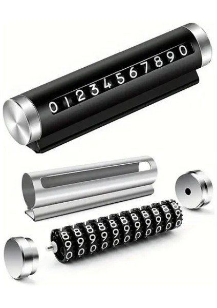 Çevirmeli Ayarlı Torpido Üstü Silindir Numaratör Pratik Numaratör Araç Numaratörü Universal Telefon Numaratörü | Aracınız Çeklilmesin Aranabilesiniz Diye fırsatları