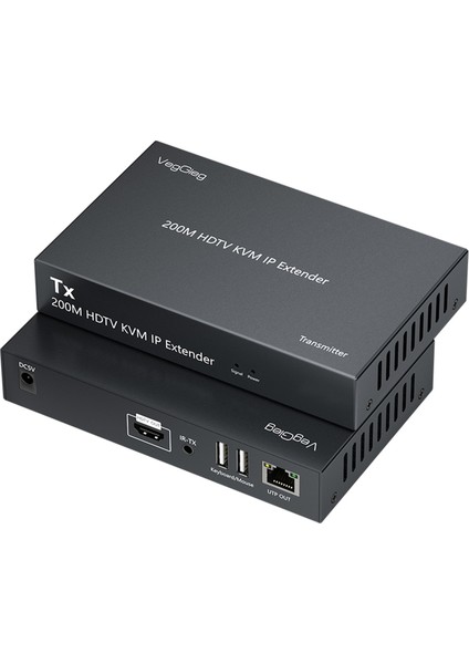 1080P Full Hd 60Hz HDMI Kvm Ip Extender 200 Metre CAT5E/6 HDMI Menzil Genişletici Uzatıcı