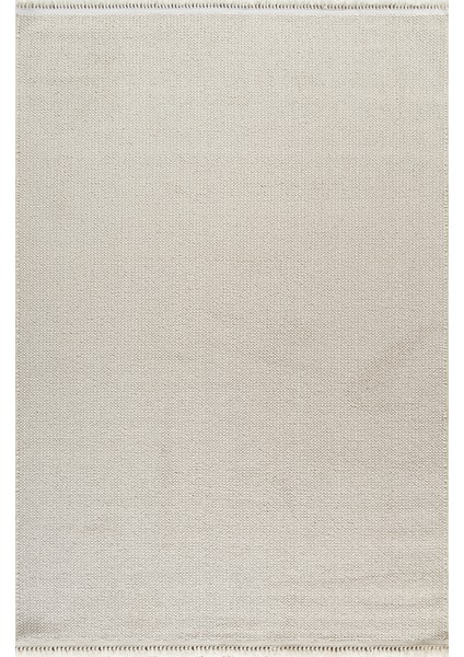 Stockholm %100 Polyester Yumuşak Dokulu Bukleli Dokuma Makina Halısı Oturma Odası Salon Mutfak Halısı Beyaz Yolluk fırsatları