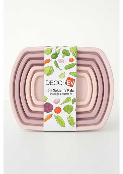 6’lı Saklama Kabı Seti fiyatları