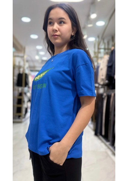 Kız Çocuk Go Vegan Baskılı Tshirt fiyatları